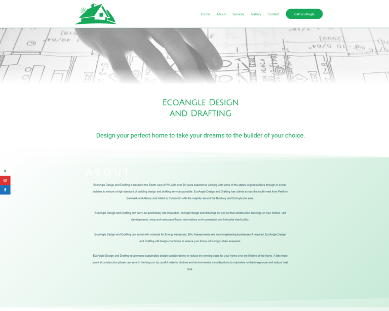 ecoangle website project